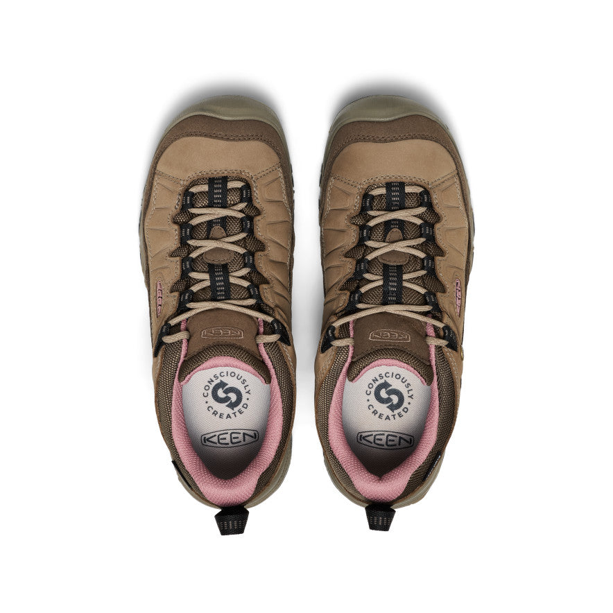 Women's Targhee IV Waterproof Hiking Shoe Brindle/Nostalgia Rose / Keen / Men's|Women's