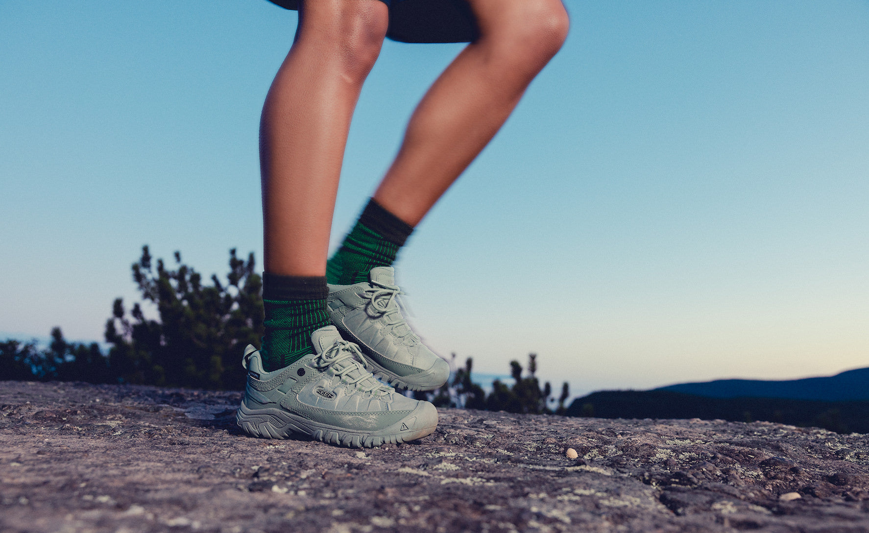 Women's Targhee EXP Waterproof Hiking Shoe Lily Pad/Lily Pad / Keen / Men's|Women's