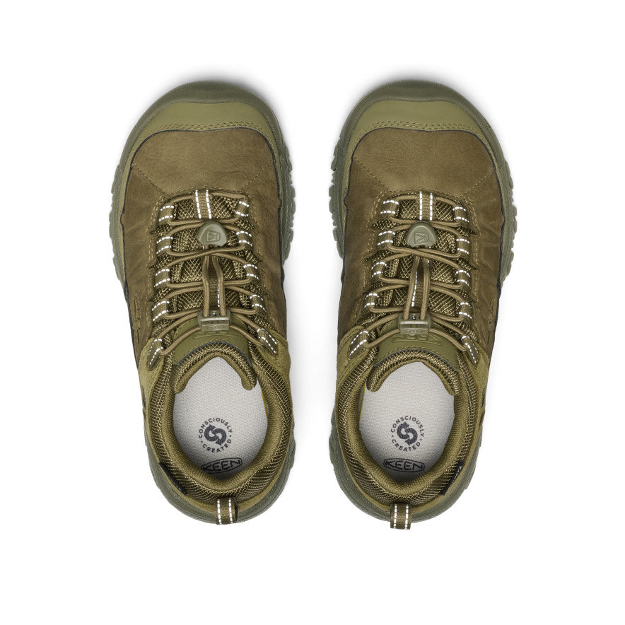 Big Kids' Targhee IV Waterproof Hiking Shoe Martini Olive / Keen / Men's|Women's|Kids'