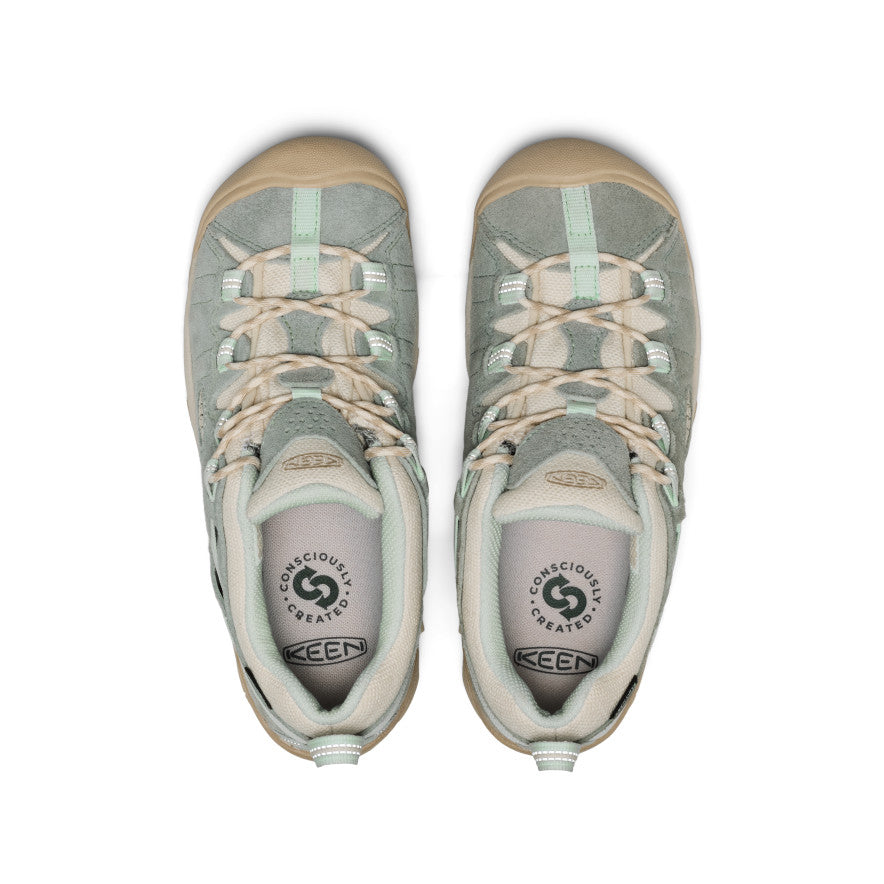 Women's Targhee II Waterproof Ballad Blue/Birch / Keen / Men's|Women's