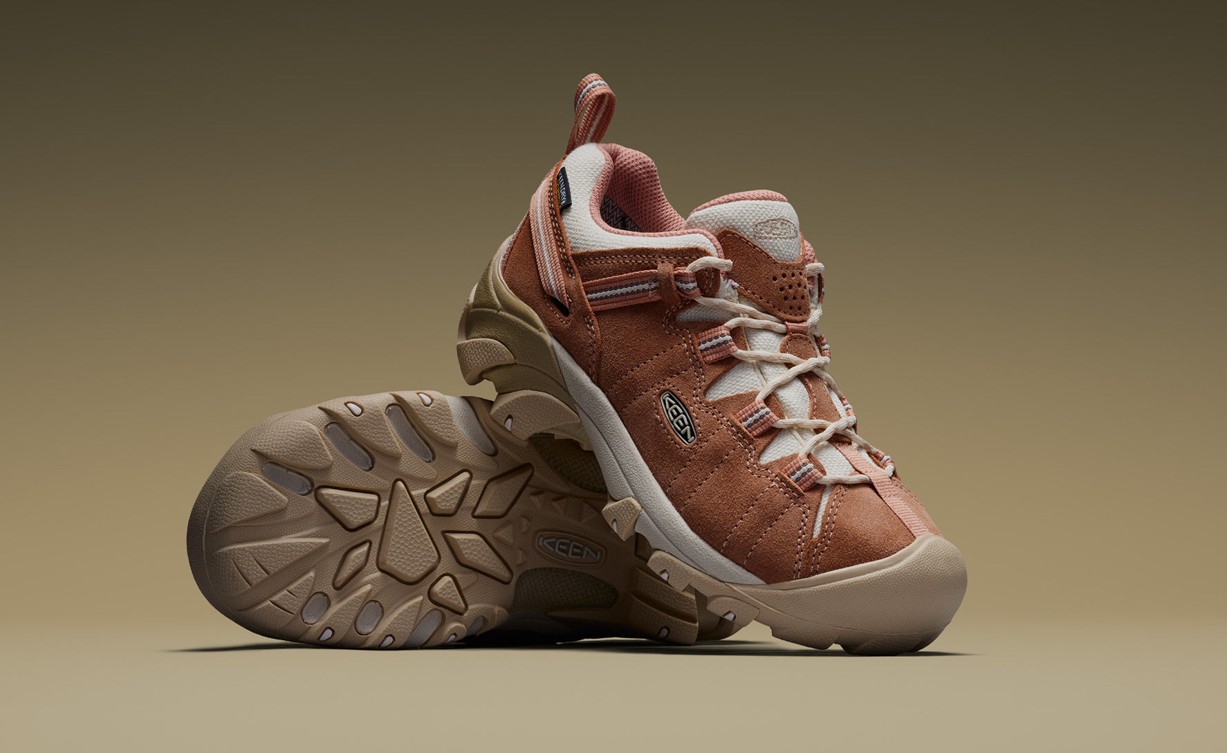 Women's Targhee II Waterproof Ballad Blue/Birch / Keen / Men's|Women's