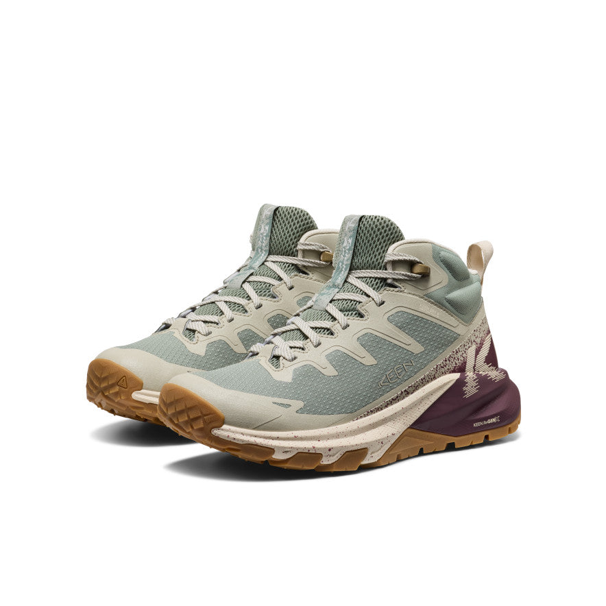 Women's Targhee Apex Waterproof Hiking Boot Lily Pad/Fig / Keen / Men's|Women's