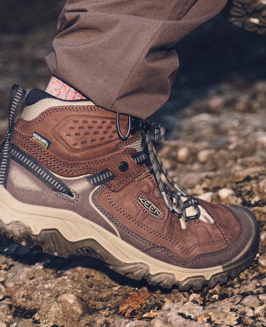 Men's Targhee IV Waterproof Hiking Boot Java/Brindle / Keen / Men's|Women's