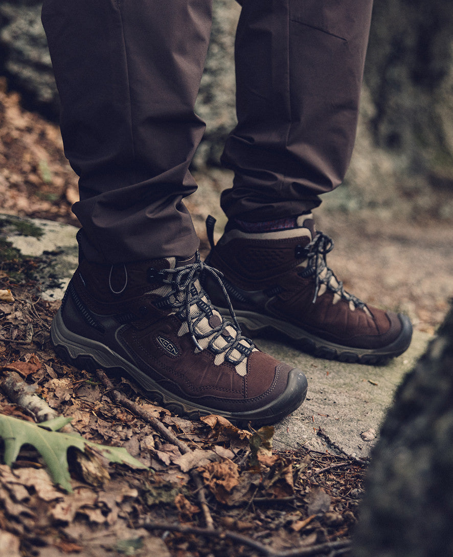 Men's Targhee IV Waterproof Hiking Boot Java/Brindle / Keen / Men's|Women's