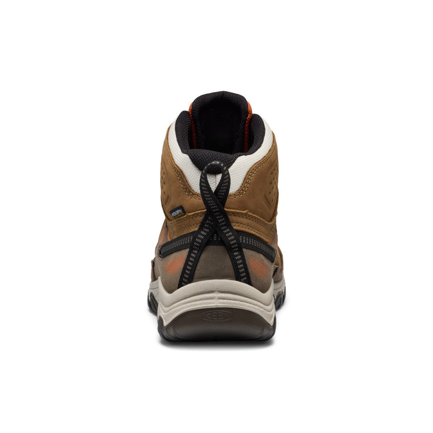 Men's Targhee IV Waterproof Hiking Boot Coyote/Gold Flame / Keen / Men's|Women's