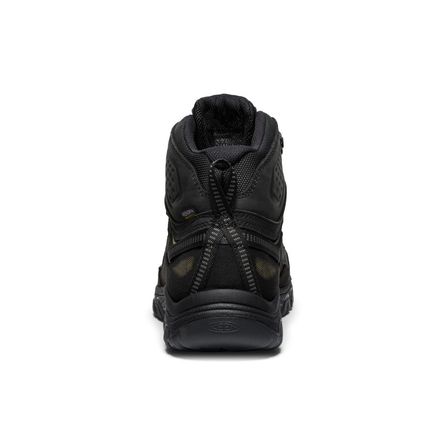 Men's Targhee IV Wide Waterproof Hiking Boot Triple Black / Keen / Men's|Women's
