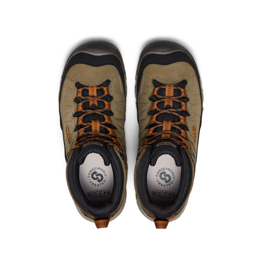Men's Targhee IV Waterproof Hiking Boot Sea Turtle/Roasted Pecan / Keen / Men's|Women's