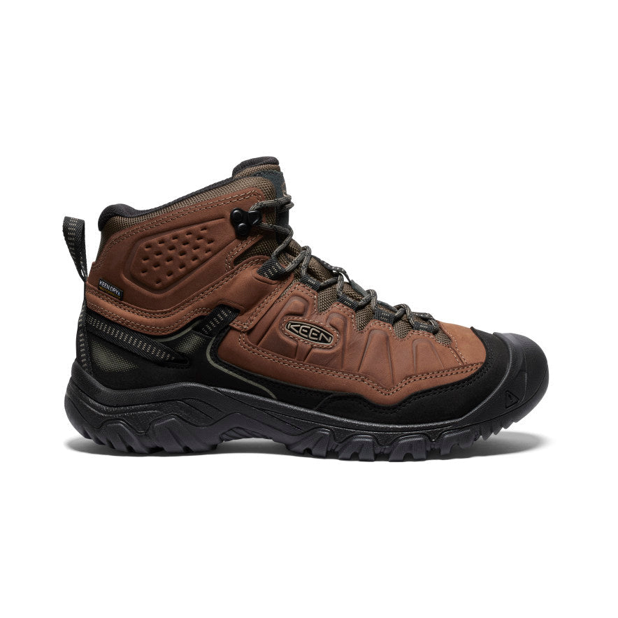 Men's Targhee IV Wide Waterproof Hiking Boot Bison/Black / Keen / Men's|Women's