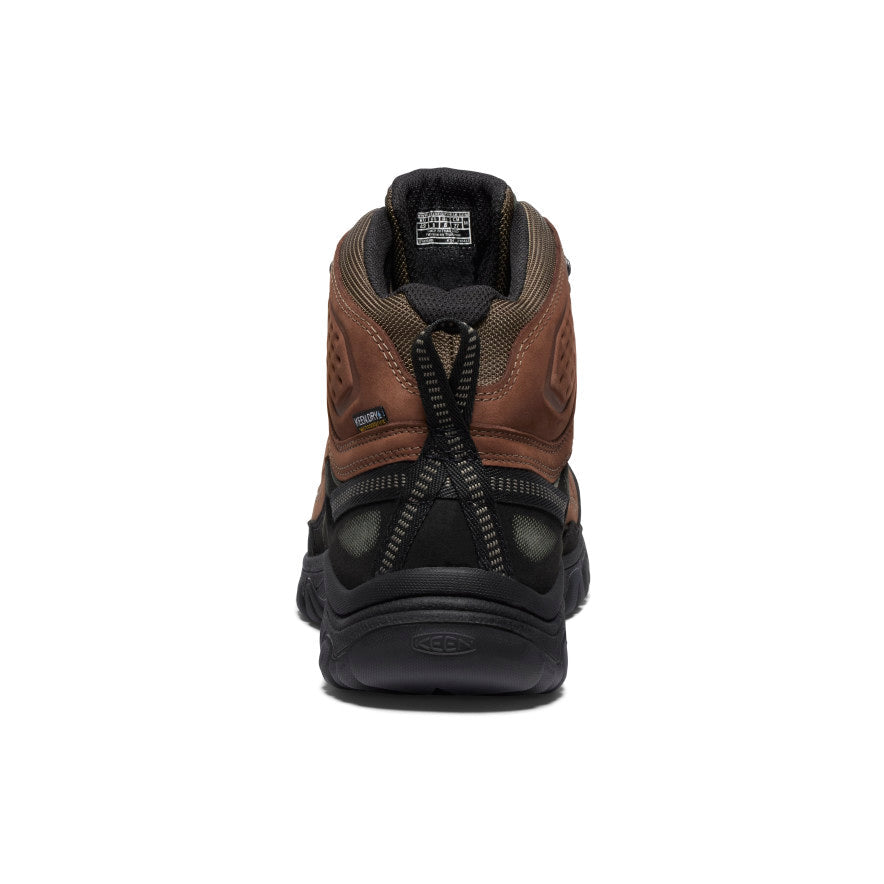 Men's Targhee IV Wide Waterproof Hiking Boot Bison/Black / Keen / Men's|Women's