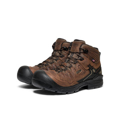 Men's Targhee IV Waterproof Work Boot (Carbon Toe) Dark Earth/Black / Keen / Men's|Women's