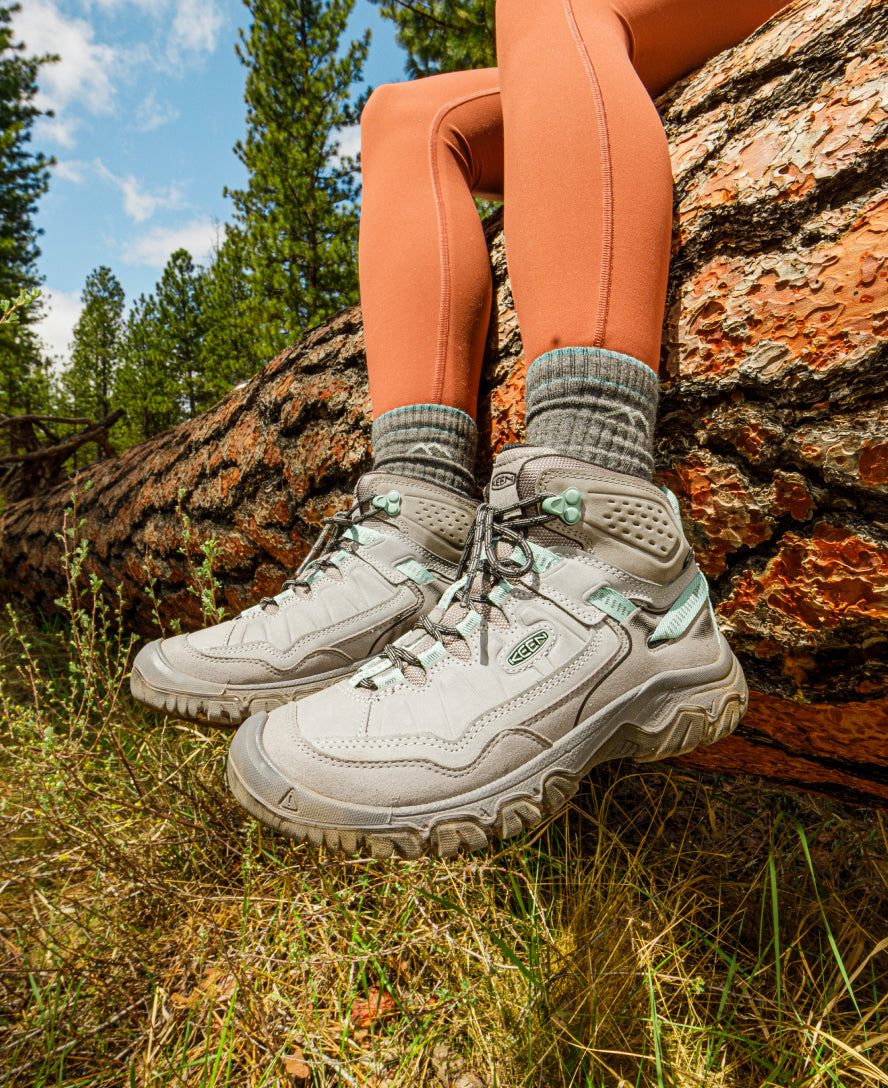 Women's Targhee IV Waterproof Hiking Boot Alloy/Granite Green / Keen / Men's|Women's