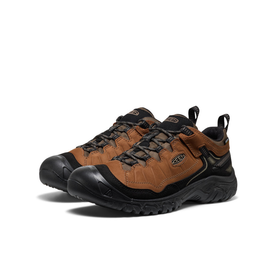 Men's Targhee IV Wide Waterproof Hiking Shoe Bison/Black / Keen / Men's|Women's