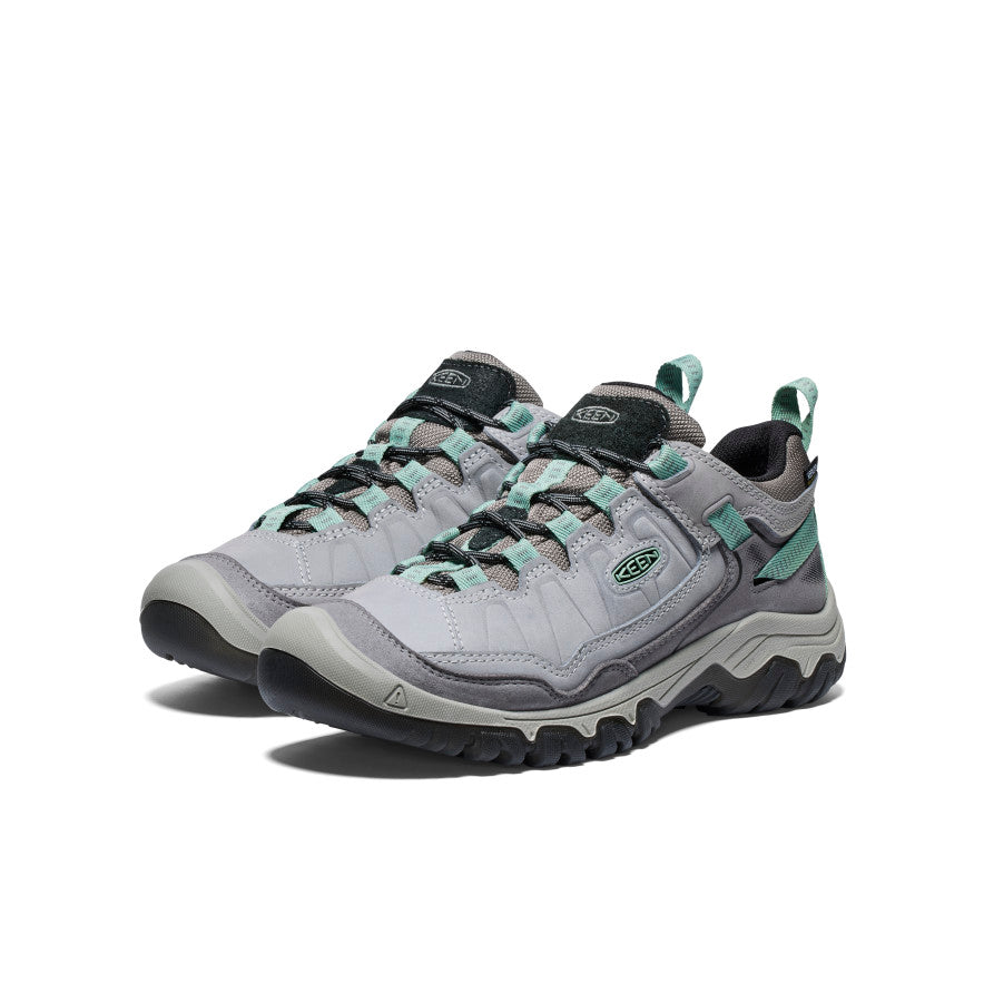 Women's Targhee IV Wide Waterproof Hiking Shoe Alloy/Granite Green / Keen / Men's|Women's