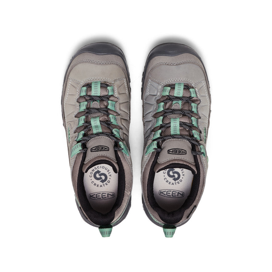 Women's Targhee IV Wide Waterproof Hiking Shoe Alloy/Granite Green / Keen / Men's|Women's