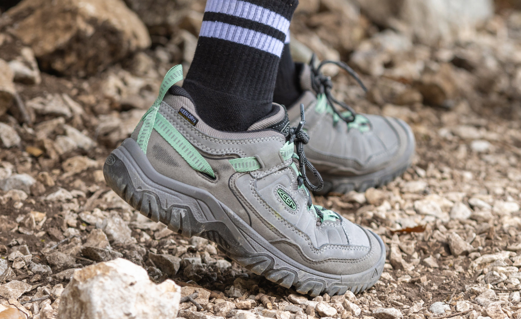 Women's Targhee IV Wide Waterproof Hiking Shoe Alloy/Granite Green / Keen / Men's|Women's