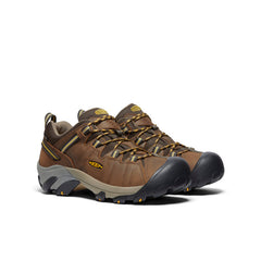 Men's Targhee II Waterproof Wide Cascade Brown/Golden Yellow / Keen / Men's|Women's