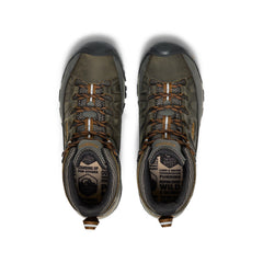 Men's Targhee III Waterproof Mid Wide Black Olive/Golden Brown / Keen / Men's|Women's