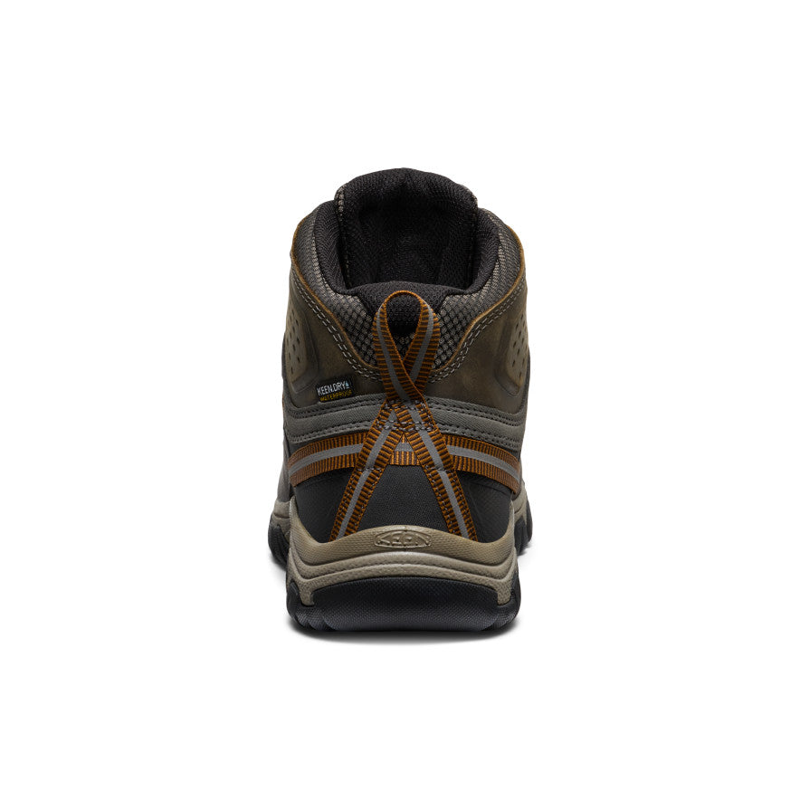 Men's Targhee III Waterproof Mid Wide Black Olive/Golden Brown / Keen / Men's|Women's