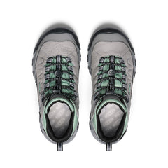 Big Kids' Targhee IV Waterproof Hiking Boot Alloy/Granite Green / Keen / Men's|Women's|Kids'