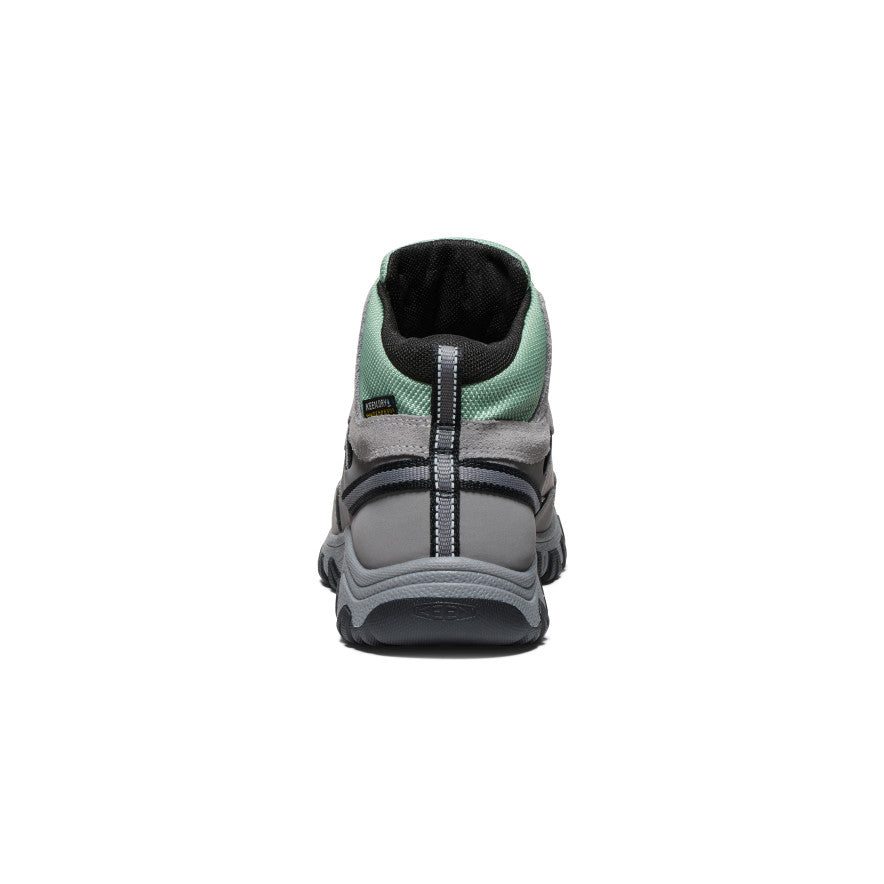 Big Kids' Targhee IV Waterproof Hiking Boot Alloy/Granite Green / Keen / Men's|Women's|Kids'
