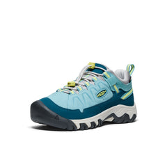 Big Kids' Targhee IV Waterproof Hiking Shoe Reef Waters/Daiquiri Green / Keen / Men's|Women's|Kids'
