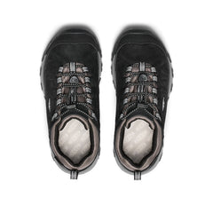 Big Kids' Targhee IV Waterproof Hiking Shoe Black/Steel Grey / Keen / Men's|Women's|Kids'
