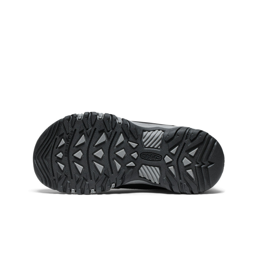 Big Kids' Targhee IV Waterproof Hiking Shoe Black/Steel Grey / Keen / Men's|Women's|Kids'