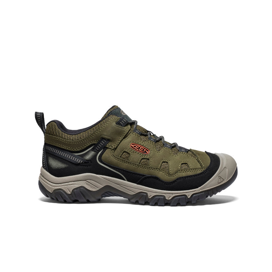 Men's Targhee IV Vented Hiking Shoe Dark Olive/Gold Flame / Keen / Men's|Women's