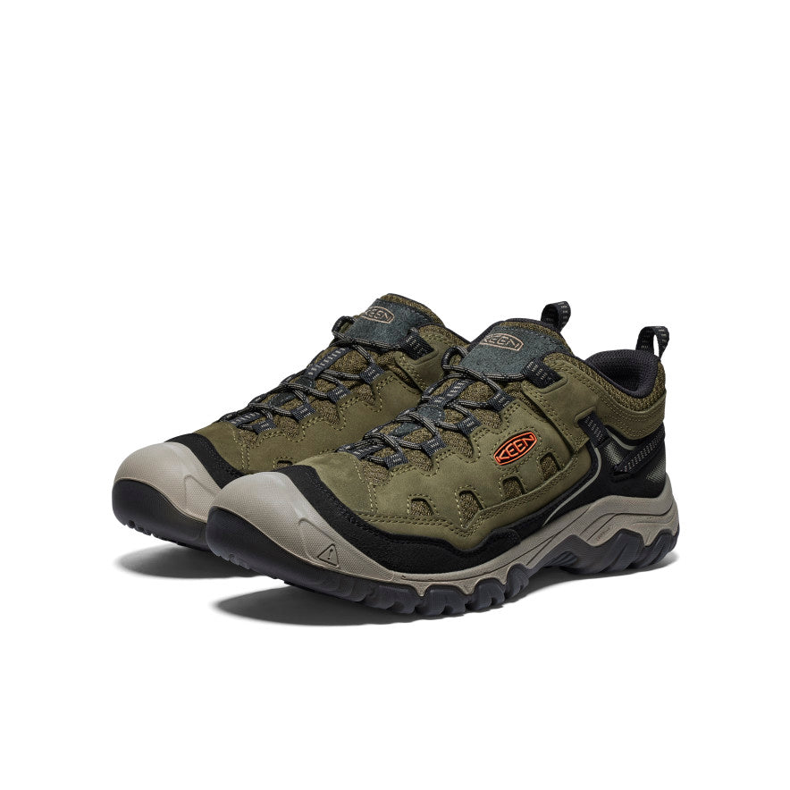 Men's Targhee IV Vented Hiking Shoe Dark Olive/Gold Flame / Keen / Men's|Women's