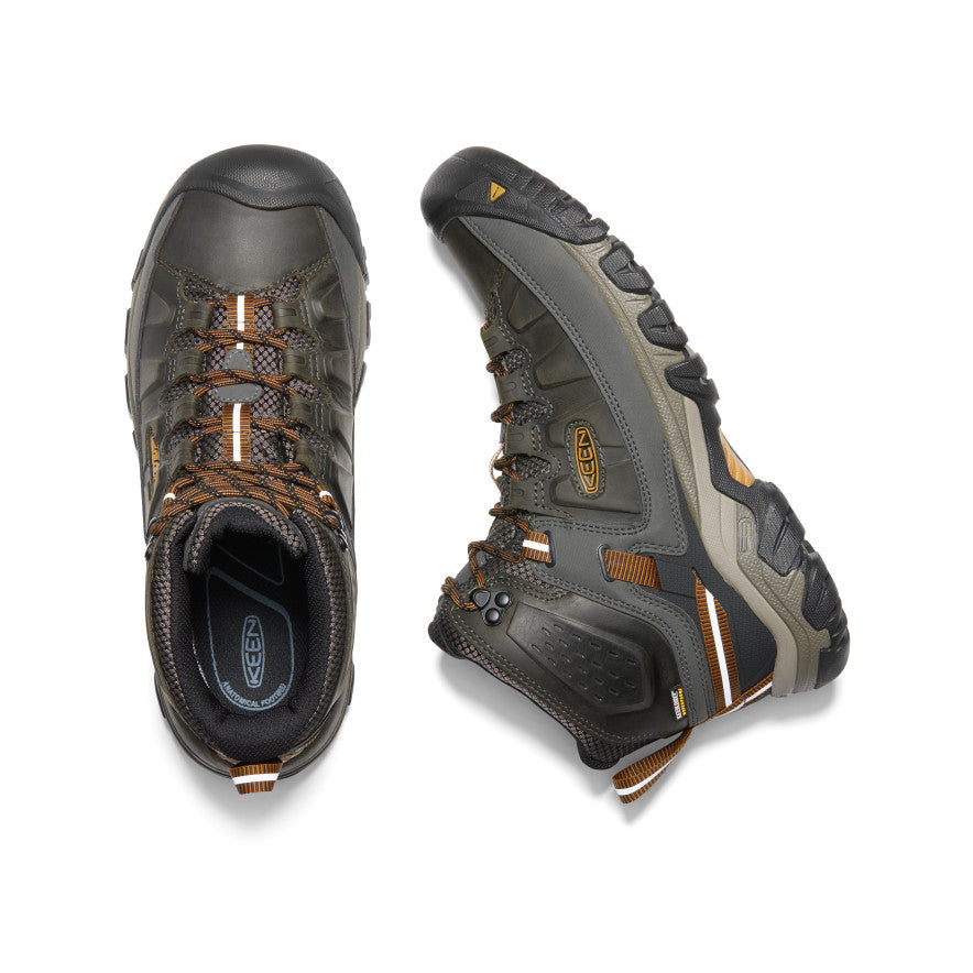 Men's Targhee III Waterproof Mid Black Olive/Golden Brown / Keen / Men's|Women's