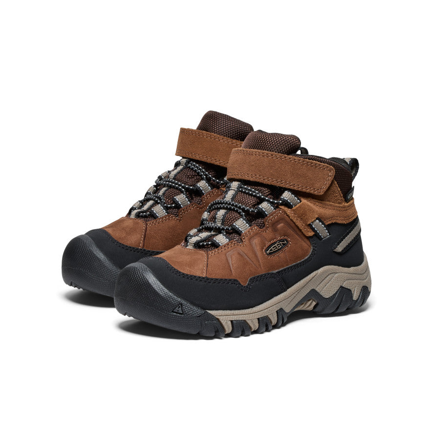 Little Kids' Targhee IV Waterproof Hiking Boot Bison/Brindle / Keen / Men's|Women's|Kids'