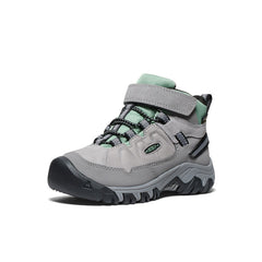 Little Kids' Targhee IV Waterproof Hiking Boot Alloy/Granite Green / Keen / Men's|Women's|Kids'