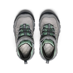 Little Kids' Targhee IV Waterproof Hiking Boot Alloy/Granite Green / Keen / Men's|Women's|Kids'