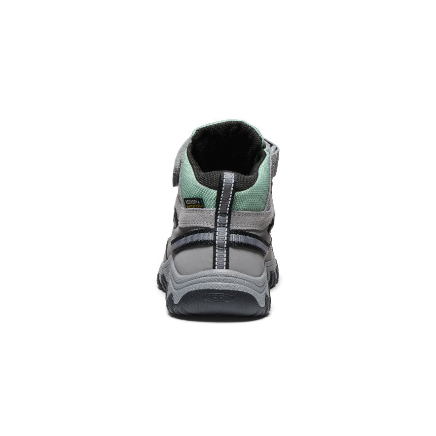 Little Kids' Targhee IV Waterproof Hiking Boot Alloy/Granite Green / Keen / Men's|Women's|Kids'