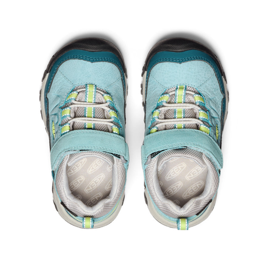 Little Kids' Targhee IV Waterproof Hiking Shoe Reef Waters/Daiquiri Green / Keen / Men's|Women's|Kids'