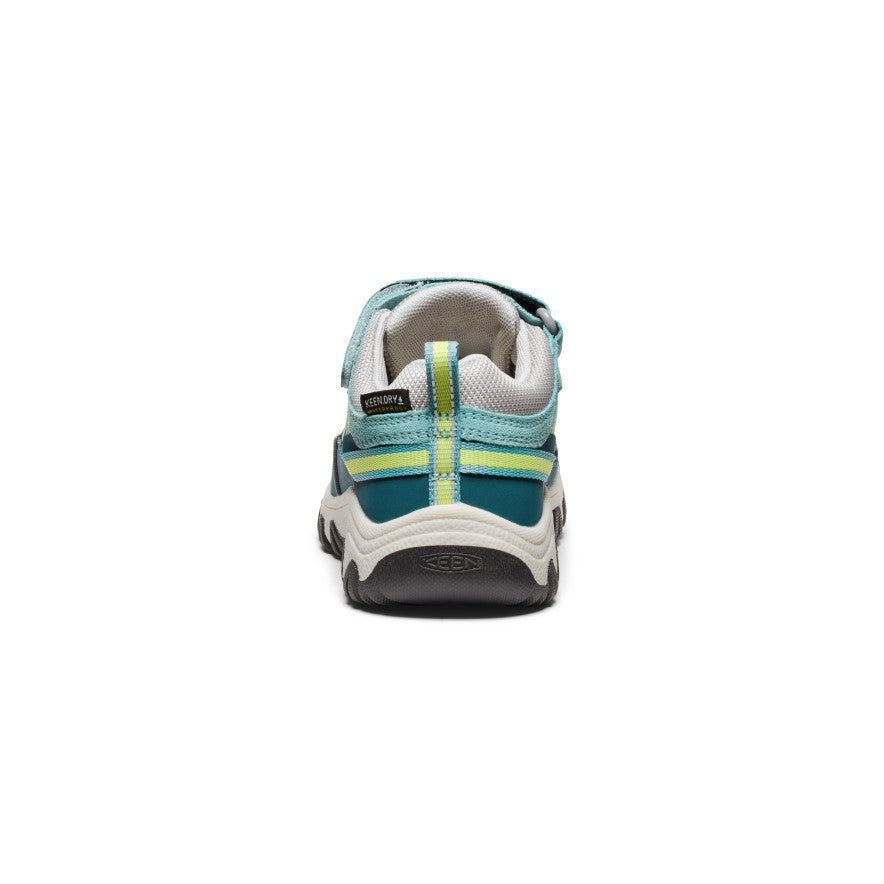 Little Kids' Targhee IV Waterproof Hiking Shoe Reef Waters/Daiquiri Green / Keen / Men's|Women's|Kids'