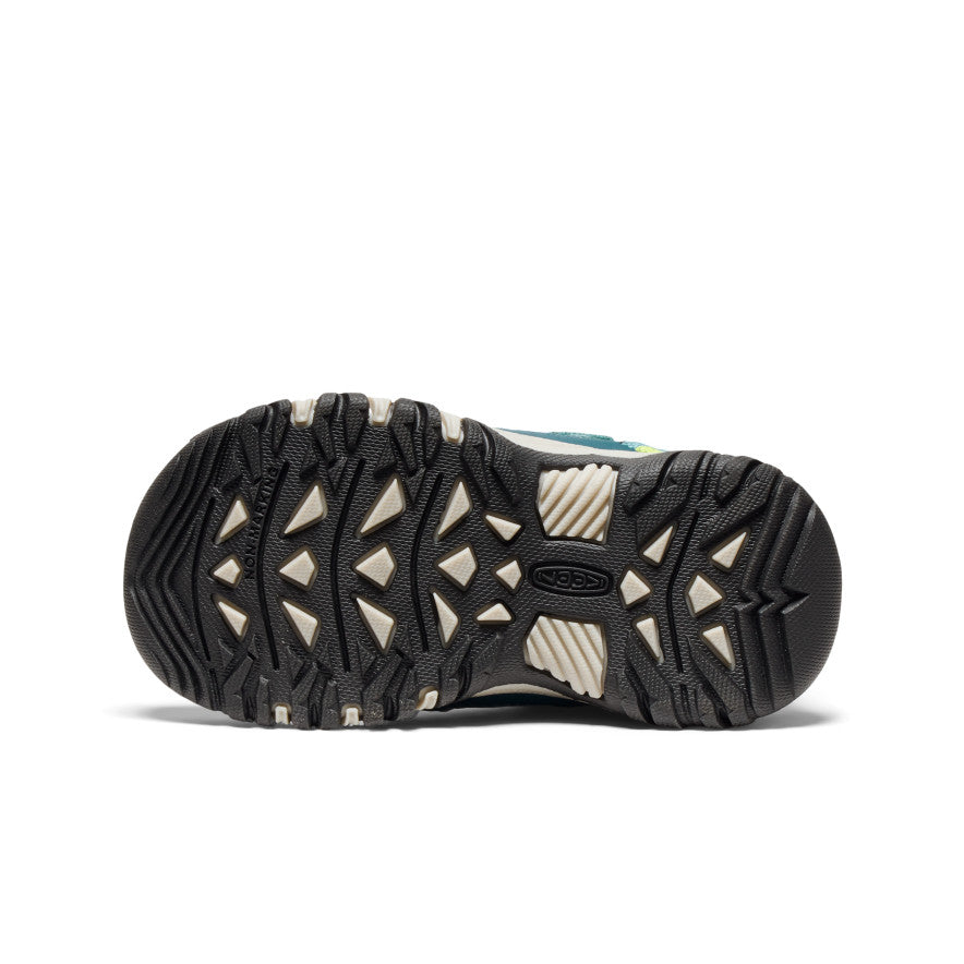 Little Kids' Targhee IV Waterproof Hiking Shoe Reef Waters/Daiquiri Green / Keen / Men's|Women's|Kids'