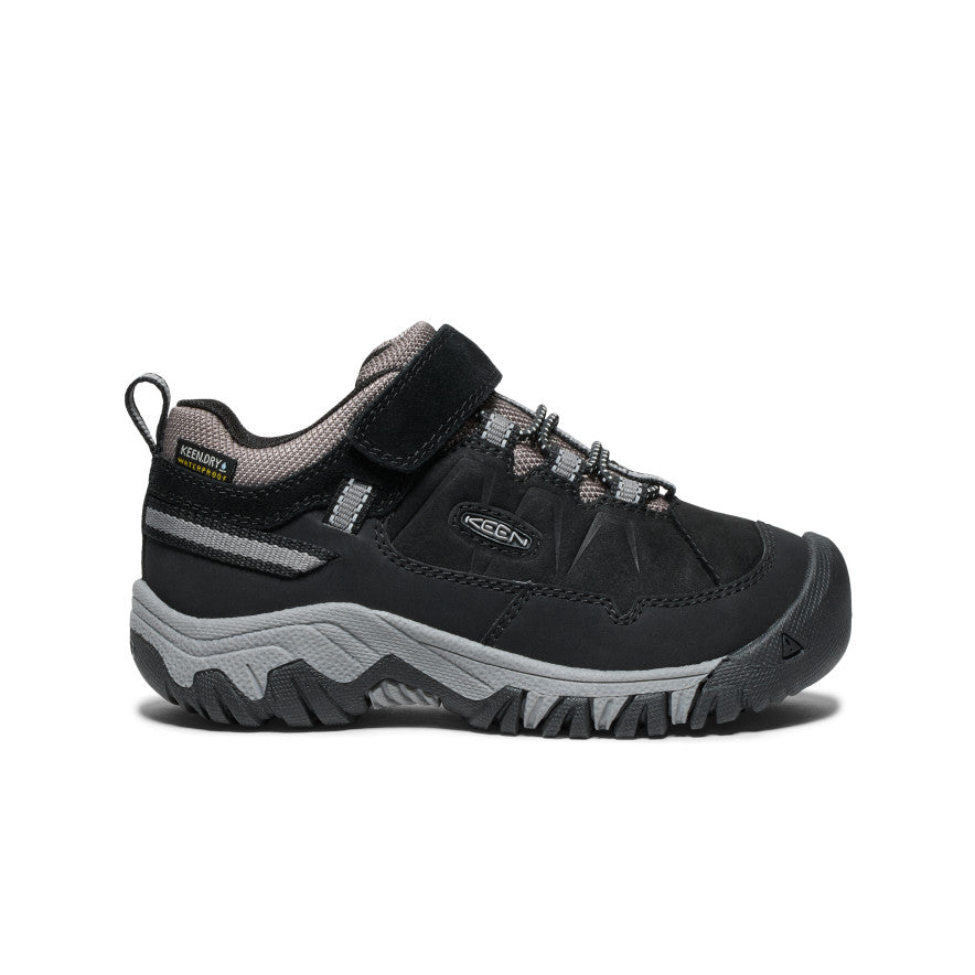 Little Kids' Targhee IV Waterproof Hiking Shoe Black/Steel Grey / Keen / Men's|Women's|Kids'