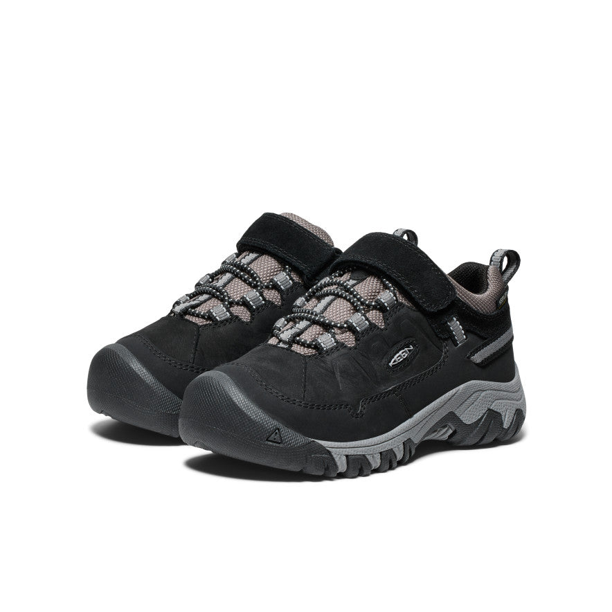 Little Kids' Targhee IV Waterproof Hiking Shoe Black/Steel Grey / Keen / Men's|Women's|Kids'