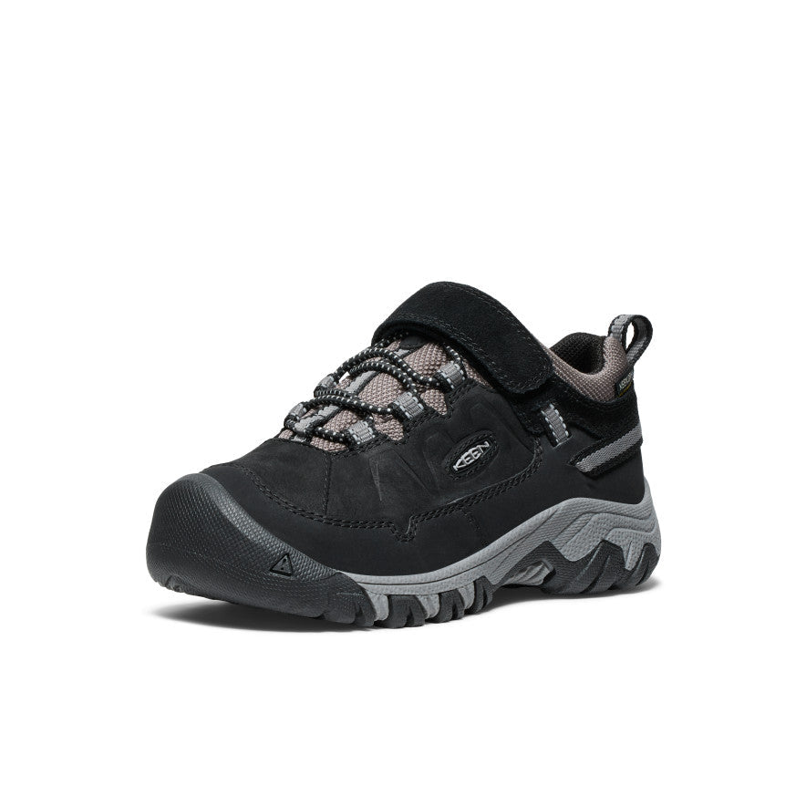 Little Kids' Targhee IV Waterproof Hiking Shoe Black/Steel Grey / Keen / Men's|Women's|Kids'