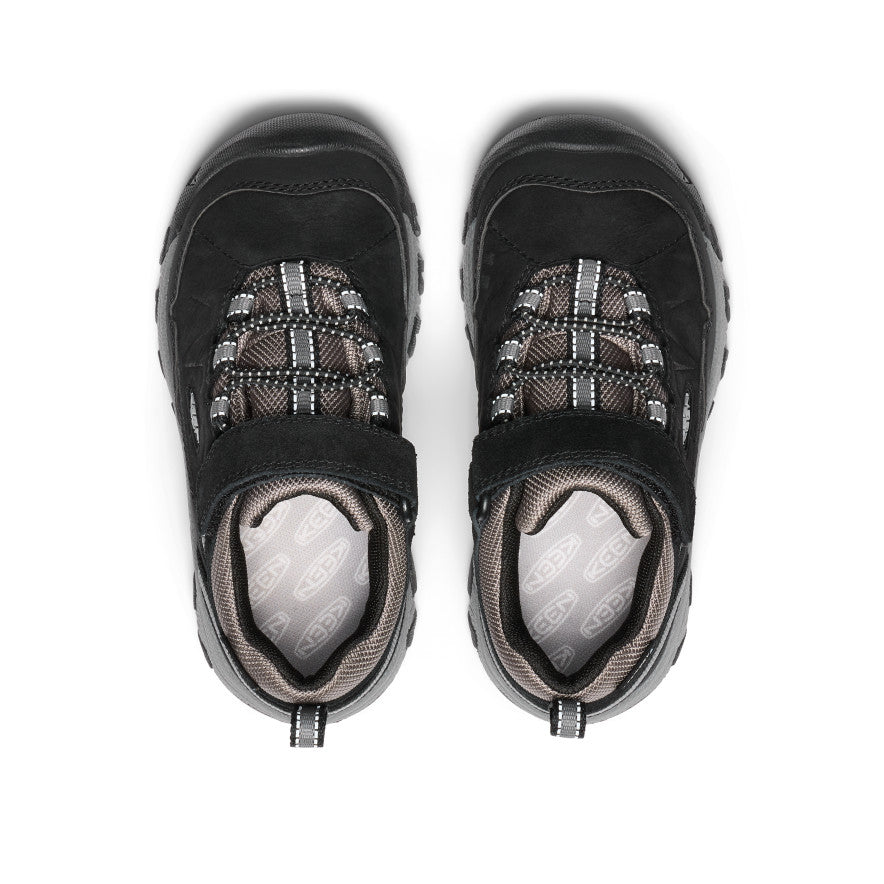 Little Kids' Targhee IV Waterproof Hiking Shoe Black/Steel Grey / Keen / Men's|Women's|Kids'