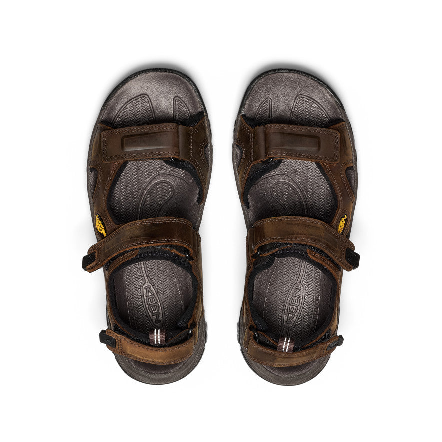 Men's Targhee III Open Toe Sandal Bison/Mulch / Keen / Men's|Women's