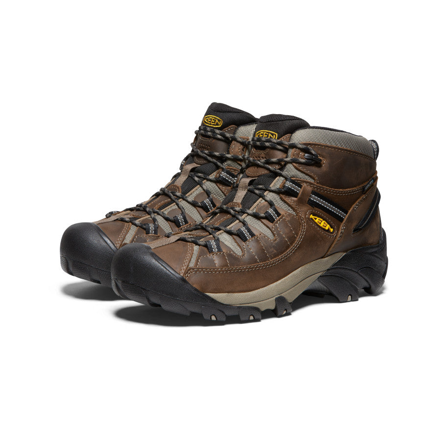 Men's Targhee II Waterproof Mid Wide Shitake/Brindle / Keen / Men's|Women's