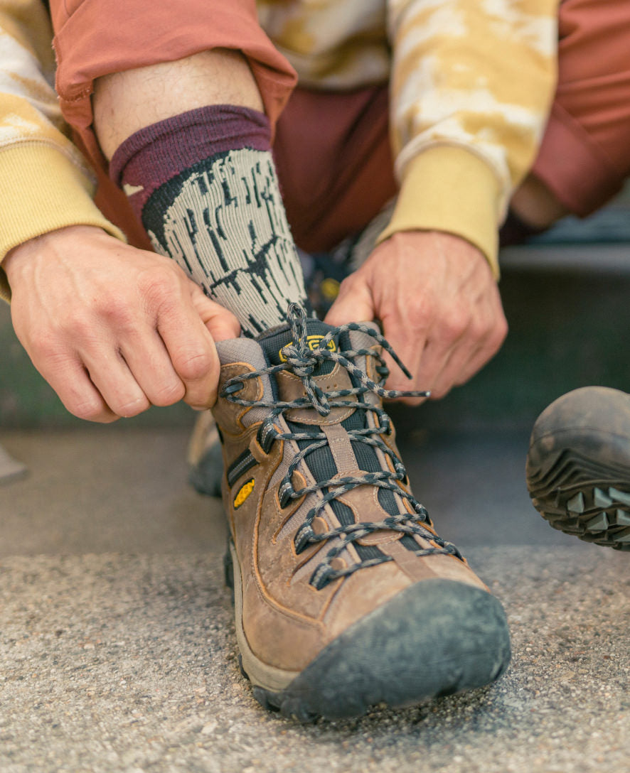 Men's Targhee II Waterproof Mid Wide Shitake/Brindle / Keen / Men's|Women's