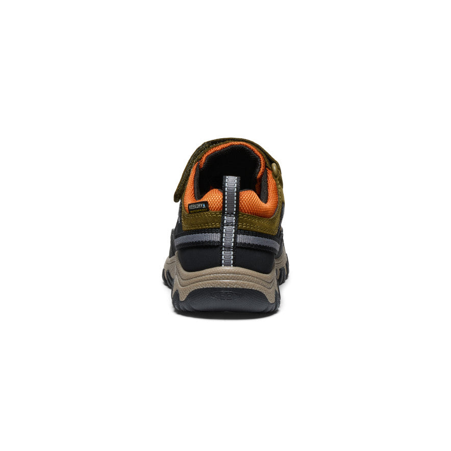 Little Kids' Targhee IV Waterproof Hiking Shoe Dark Olive/Gold Flame / Keen / Men's|Women's|Kids'