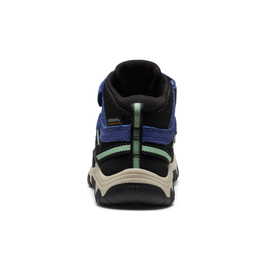 Little Kids' Targhee IV Waterproof Hiking Boot Skipper Blue/Hemlock / Keen / Men's|Women's|Kids'