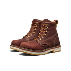 Men's Liberty 6" Waterproof 90° Heel Boot (Carbon Toe) Bombay Brown/Gum / Keen / Men's