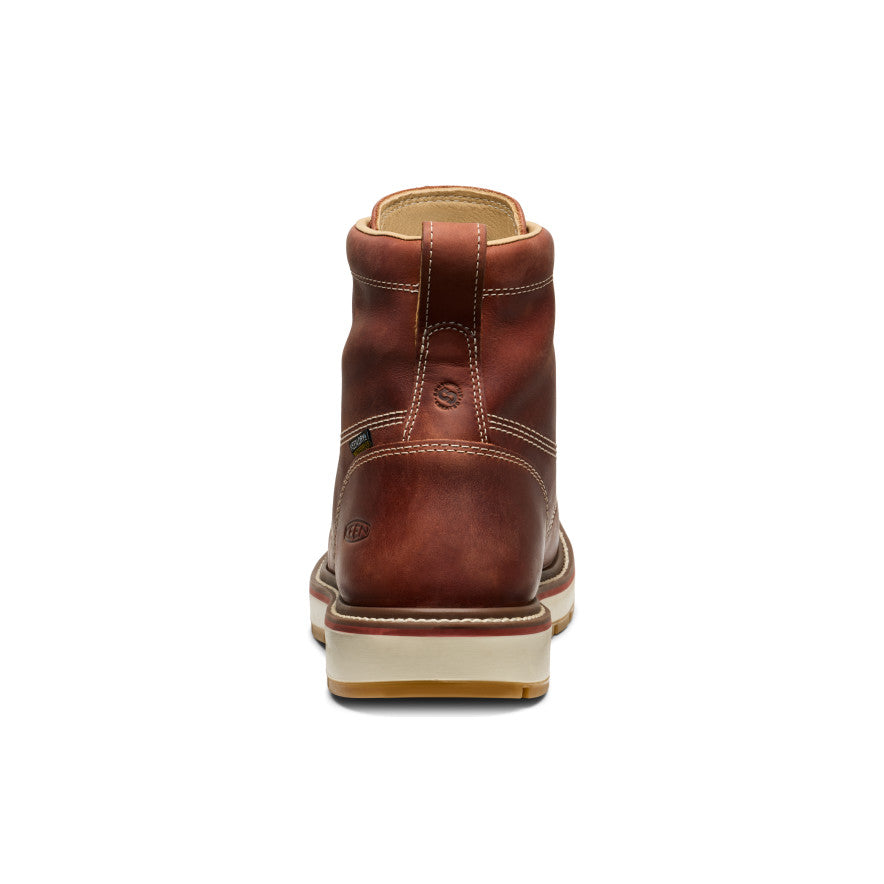 Men's Liberty 6" Waterproof 90° Heel Boot (Carbon Toe) Bombay Brown/Gum / Keen / Men's