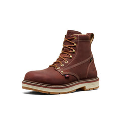 Men's Liberty 6" Waterproof 90° Heel Boot (Soft Toe) Bombay Brown/Gum / Keen / Men's