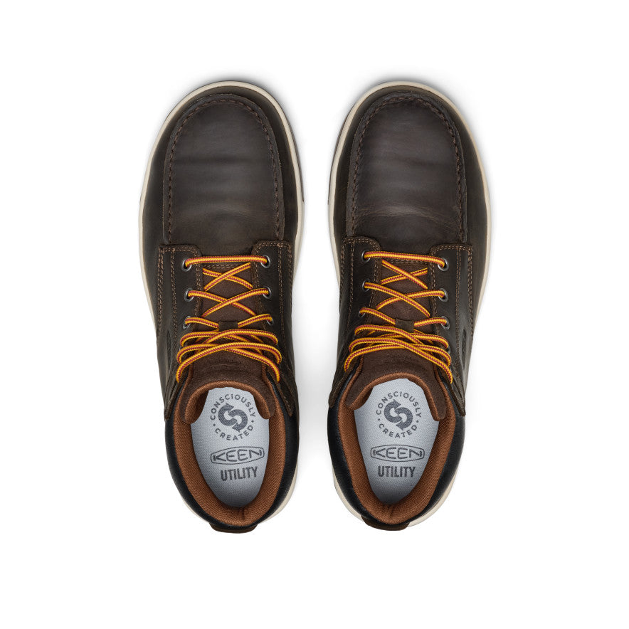 Men's Gibson Waterproof Work Boot (Carbon Toe) Cascade Brown/Gum / Keen / Men's